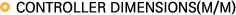 Controller Dimensions(m/m)